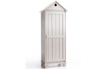 Petite armoire 1 porte style cabanon de plage