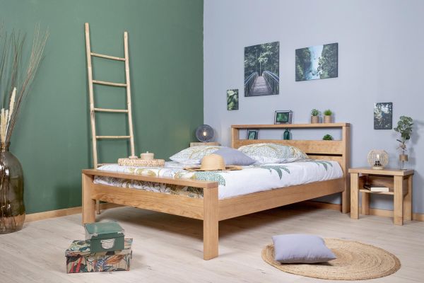 LIT ADULTE EN BOIS MASSIF / LÉOPOLD