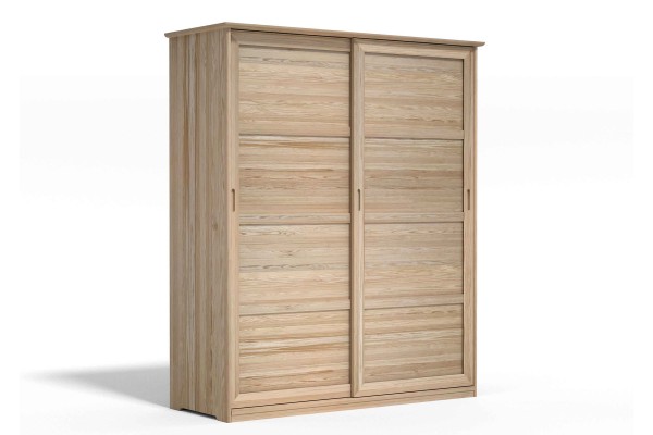 Armoire design avec portes coulissantes 5 étagères / MAYA