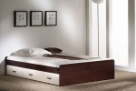 LIT SIMPLE EN PIN MASSIF / MAYA