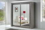 ARMOIRE À PORTES COULISSANTES AVEC MIROIRS / VOLDA