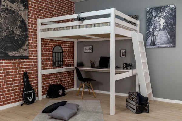 LIT MEZZANINE 2 PLACES AVEC GRAND COIN BUREAU / CARLIT