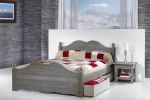 LIT STYLE CHALET EN SAPIN BROSSÉ / CHATEL