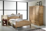 Lit romantique en bois massif / DUCIE