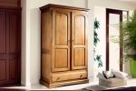 Armoire penderie lingère 4 étagères / RÉA