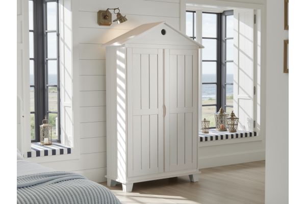 Armoire 2 portes style cabanon de plage