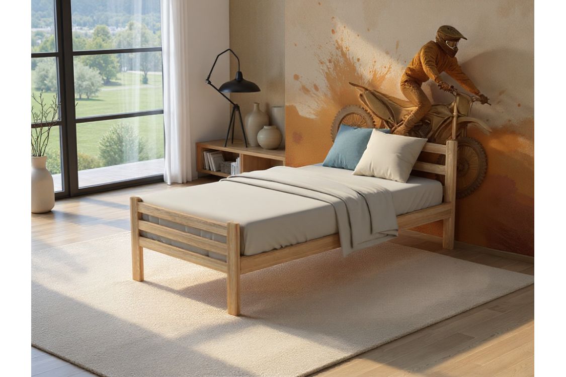 Lit en pin massif FIDJI