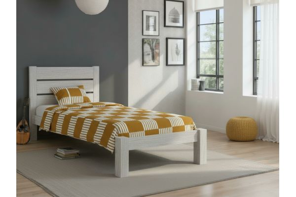 Lit design en pin massif VOLDA